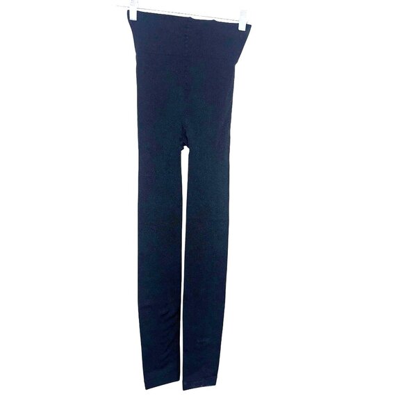 Blissful Benefits By Warners L/XL Black Leggings Seamless High-Waisted Polyester - Picture 1 of 10